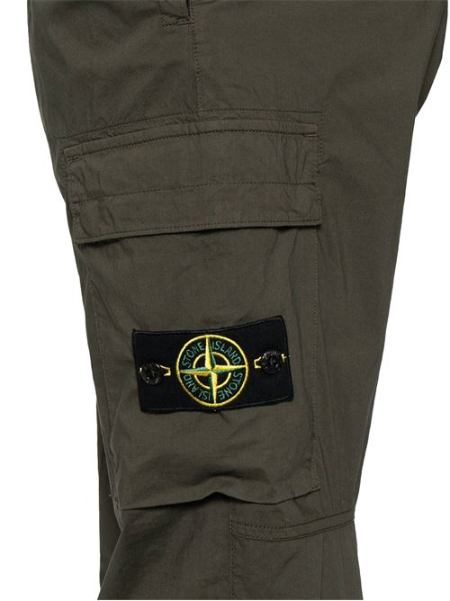 Olive green pants STONE ISLAND | 153100031S0003V0054